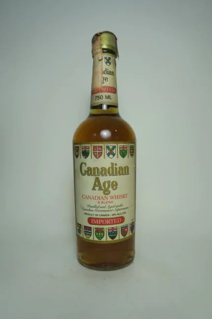 Canadian Age Blended Canadian Whisky - Bottled 1989